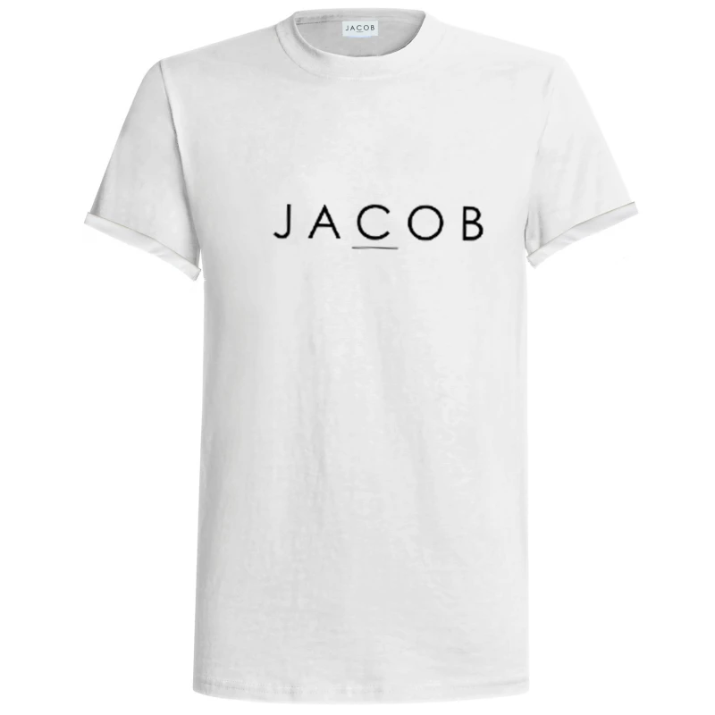 TSHIRT UNISEX Z CZARNYM LOGO 