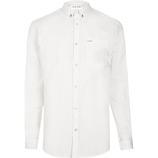 KOSZULA MESKA SLIMFIT WHITE