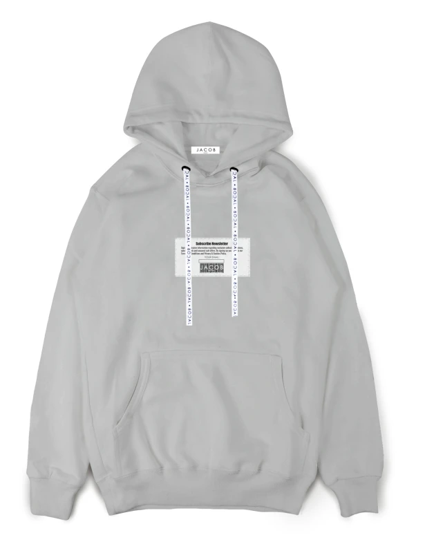 BLUZA HOODIE SZARA  HOODIE #1997 NEWSLETTER