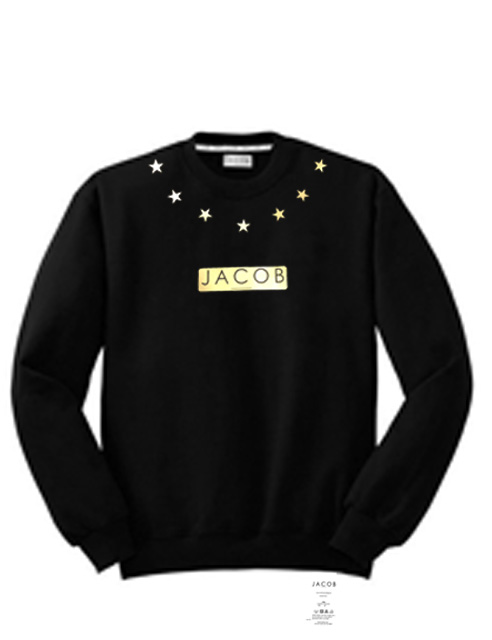 BLUZA KLASYK GWIAZDY ZŁOTE
