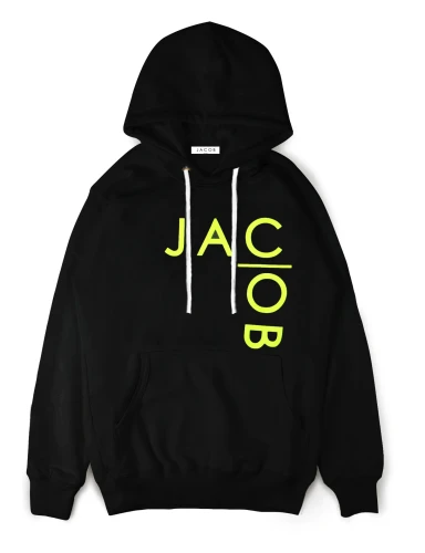 BLACK HOODIE c19MOCKUNAPISY