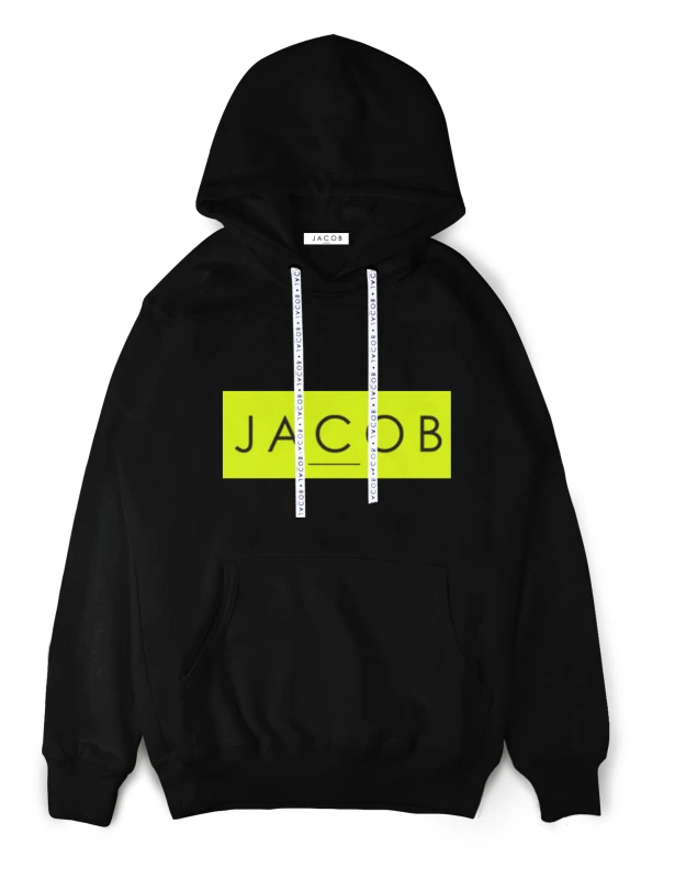 BLUZA HOODIE NEON SQUARE