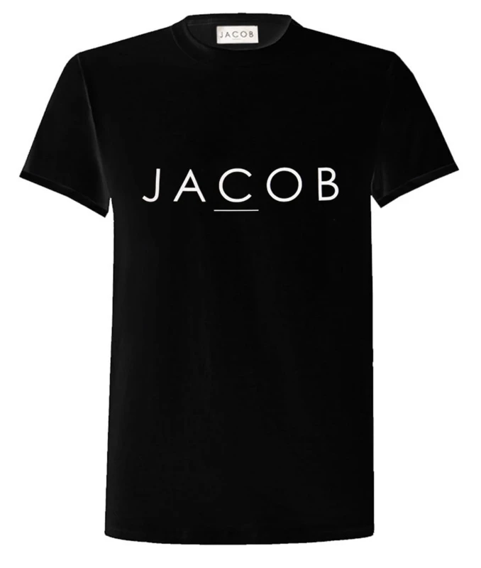 TSHIRT UNISEX Z BIAŁYM LOGO