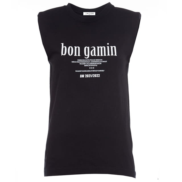 TSHIRT BEZ RĘKAWÓW BON GAMIN Z PODUSZKAMI