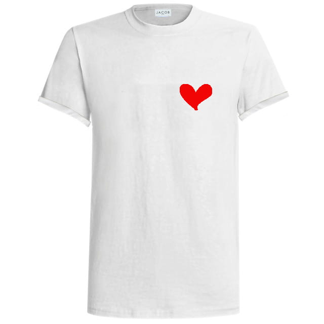 TSHIRT UNISEX  WALENTYNKI 2022 BIAŁY