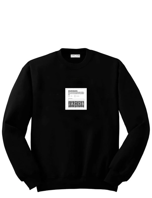 BLUZA KLASYK CZARNA  NEWSLETTER