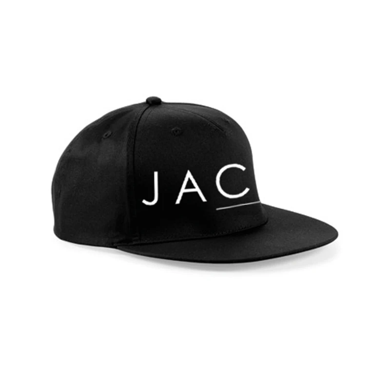 CZAPKA SNAPBACK CZARNA Z BIAŁYM LOGO