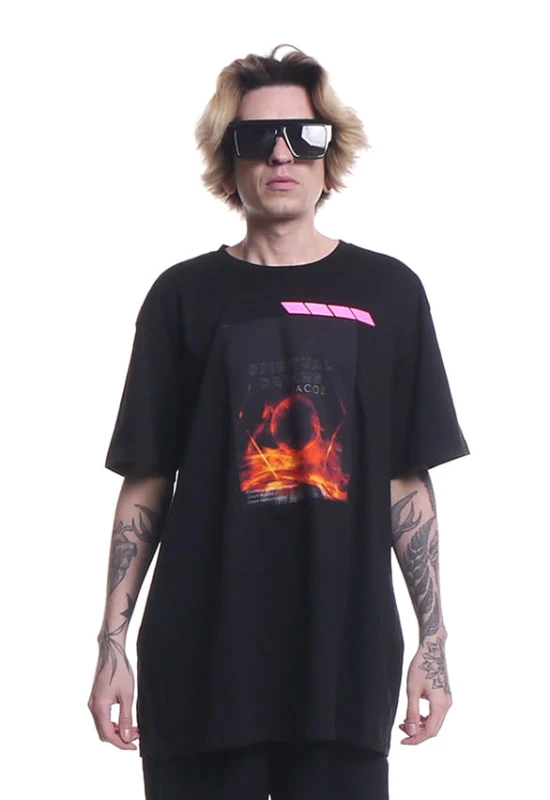 TSHIRT UNISEX Z NASZYWKĄ SPIRITUAL DREAMS I NADRUKIEM