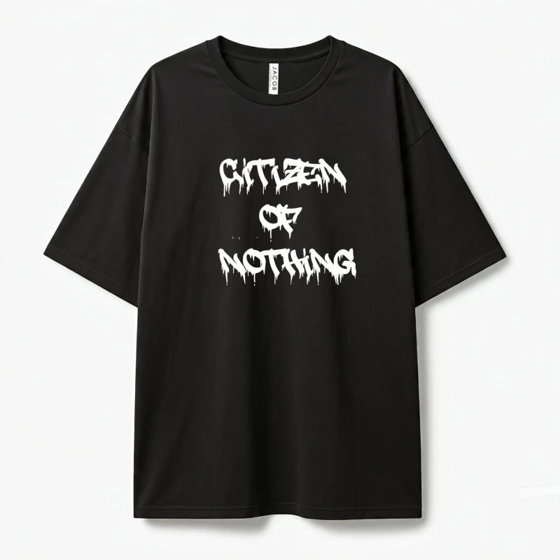 TSHIRT OVERSIZED CITIZEN OF NOTHING
