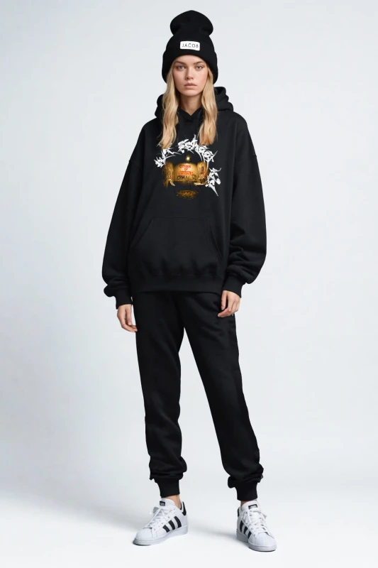 BLUZA  HOODIE ART SCHOOL GRAFFITI